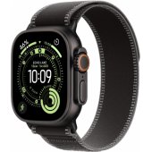 Watch Ultra 3 49mm Black Titanium/ Black/ Charcoal Trail Loop - M/ L