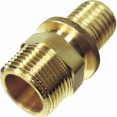 Tece pereinamasis nipelis GZ 16 mm x 1/ 2" žalvaris (705502)