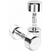 Dumbbell MC-8 8kg Silver