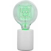 Minecraft Creeper Led Neon Bulb Lamp