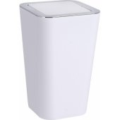 6 l baltas šiukšliadėžė