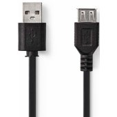 CCGT60010BK20 USB-A Male to USB-A Female 2m