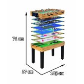 Gaming table 12 in 1 105x57x71cm