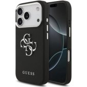 Grained Big 4G Classic Logo Case iPhone 17 Pro Black