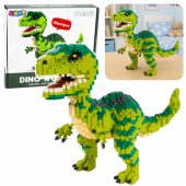 Velociraptor dinozaurų konstruktorių rinkinys, 3D figūrėlė, 1457 detalės