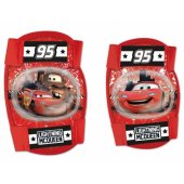 Cars 9006 raudoni kelių ir alkūnių apsaugos