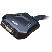 CS-22D 2-Port USB DVI KVM jungiklis