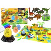 DIY Creative Kit Dinosaurs Eggs to Paint Transporter