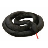 Pliušinis juodos gyvatės talismanas 110 cm