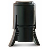 SW-106 šampano kamštis 9cm matinės juodos spalvos