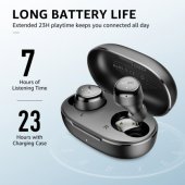 Agile Solo TWS Bluetooth Earbuds Black
