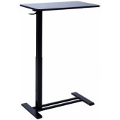 ERGO stalas su viena koja 70x40xA66-106cm, rankinis, juodas
