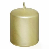 CANDLE SATIN GOLD 4x40gr