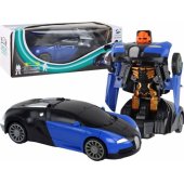 Robot Car 2in1 Bugatti Blue Light Effects