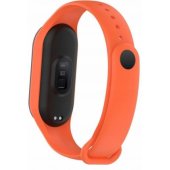 Xiaomi Mi Band 5/ 6/ 7 silikoninis dirželis, oranžinis