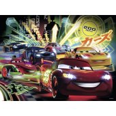 Puzzle 100 pieces - Cars, neon