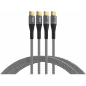 USB-C to USB-C 2x2m Grey USB-CC-00006