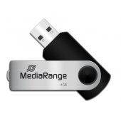 4GB Flexi-drive MR907 USB 2.0 Black/ silver