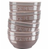 _856185 4 apvalių dubenėlių rinkinys STAUB 40508-148-0 – antikinė pilka 14cm
