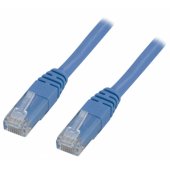 Sujungimo kabelis U/ UTP Cat6 LSZH 1.5m mėlynas