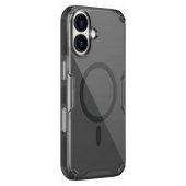 Nature TPU Pro Magnetic Cover iPhone 17 Transparent Black