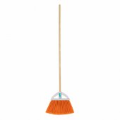 Universāla slota 27cm ar PVC sariem. Koka rokturis 120cm Klin