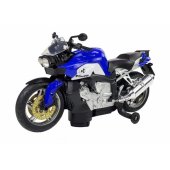 Motorcycle Blue Battery Powered