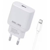 Charger 20W USB-C + lightning cable white