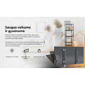 AGH0005S LED Premium Eco Smart Heater Grey