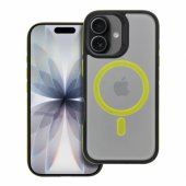 NEO Magsafe back case for Apple iPhone 17 Black/ Yellow
