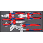 Knipex Basic Chrom 002001V17 – 4 dalių rinkinys
