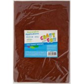 Craft with Fun CF OZDOBA DEK FILC ARKUSZ 20X30/ 5SZT BRAZ 40/ 80