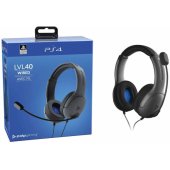 Žaidimų LVL 40 laidinės PS4, pilka