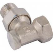 Schlosser Zawór powrotny grzejnikowy kątowy 1/ 2®® x 15mm do wlutowania