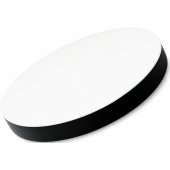 LED atsparus vandeniui 50W 3CCT 5500Lm IP54 Ø 500 x 42mm juodas