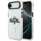 IML Karl Sketch Logo MagSafe Case iPhone 17 Air Transparent