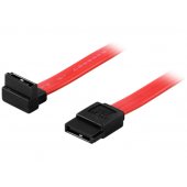 Cable angled SATA/ SAS 0.3m red