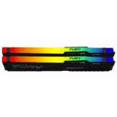 Fury Beast RGB Black 64GB 2x32GB 6000MHz DDR5 DIMM KF556C36BBE2AK2-64