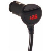 Car Charge 12/ 24V 2.4A cable USB-C Black