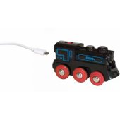 Black Battery Locomotive with Mini-USB - 59900