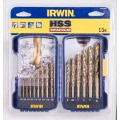 Irwin HSS cylindrical metal drill bit 1.5 2 7 4.5 4 5.5 5 1 3 2.5 3.5