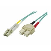 Fiber cable MM LC-SC Duplex 50/ 125 1m blue