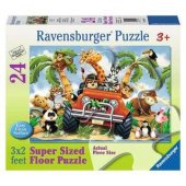 Floor puzzle 24 Jungle Animals