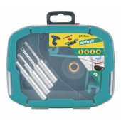 Wolfcraft deimantinių plytelių skylių pjūklų rinkinys 5–10 mm 4 vnt. (877