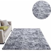 Strado Ombre gauruotas kilimas 200x250 OmbreSilver (šviesiai pilkas)