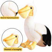 Plush Pelican Bird Plush Toy Mascot Cuddly Toy 24cm