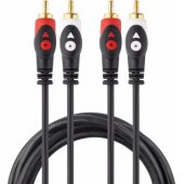 2xRCA - 2xRCA 5m Juodas (LB0021)