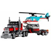Flatbed Truck with Helicopter 31146