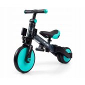 4 viename balansinis dviratukas Optimus Plus, juodas