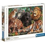 Clementoni Clementoni dėlionė, 500 detalių Wild Cats 35126